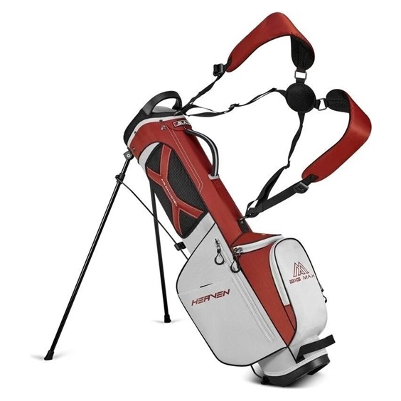 Big Max Heaven Six G Standbag, merlot/off weiss