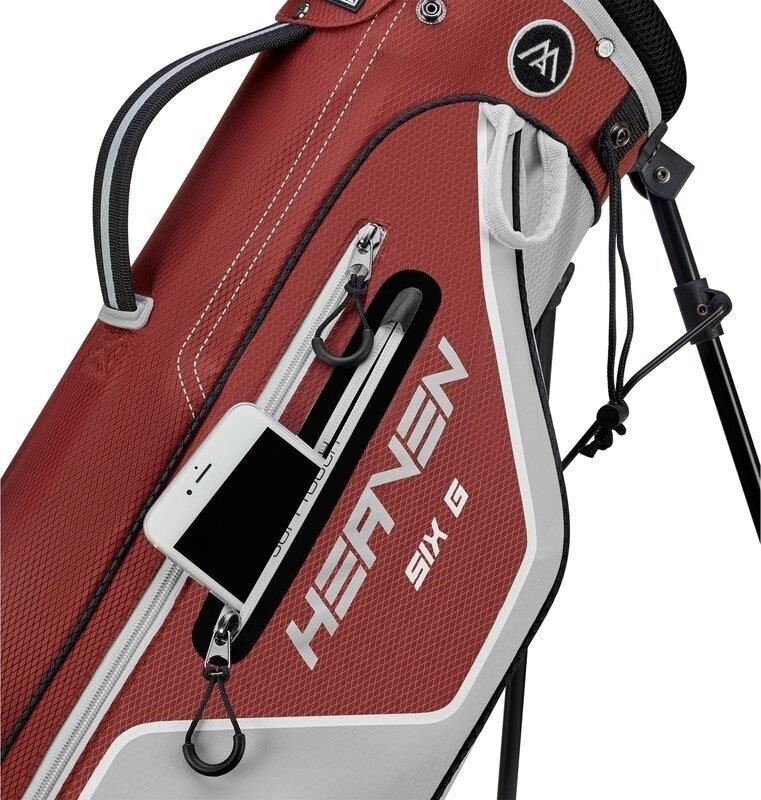 Big Max Heaven Six G Standbag, merlot/off weiss