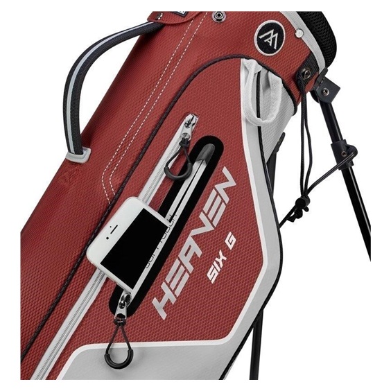 Big Max Heaven Six G Standbag, merlot/off weiss