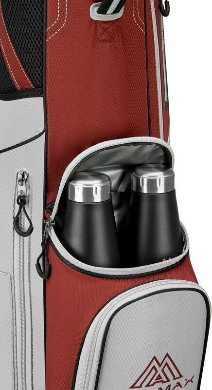 Big Max Heaven Six G Standbag, merlot/off weiss