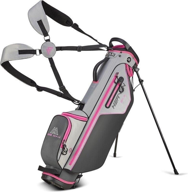Big Max Heaven Six G Standbag, grau/fuchsia