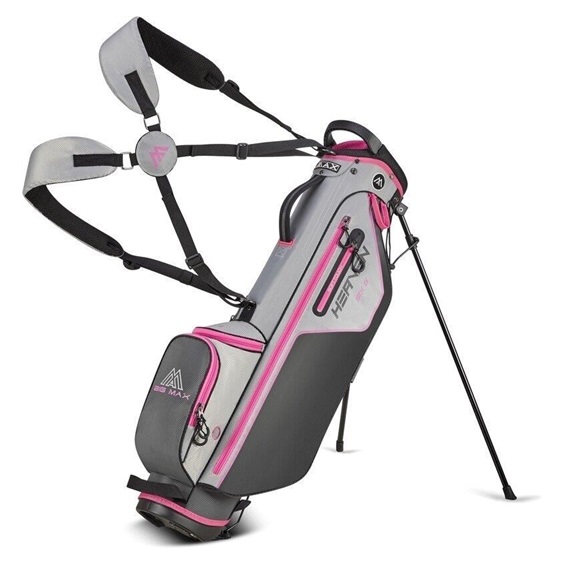 Big Max Heaven Six G Standbag, grau/fuchsia