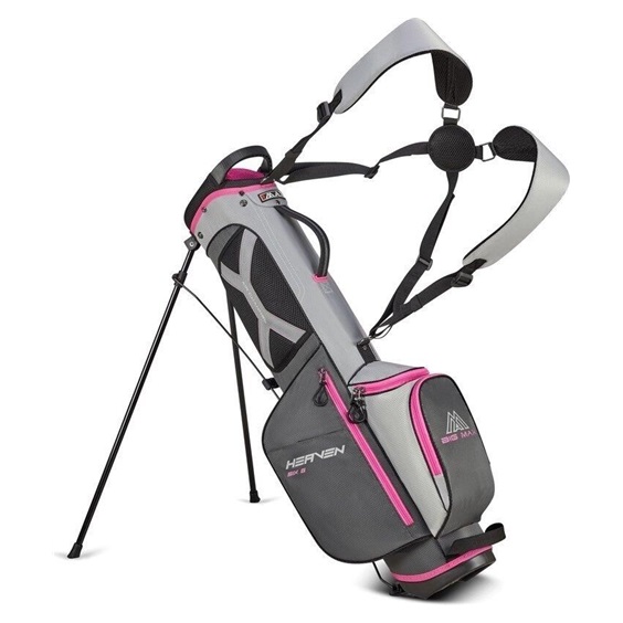 Big Max Heaven Six G Standbag, grau/fuchsia