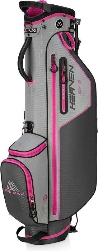 Big Max Heaven Six G Standbag, grau/fuchsia