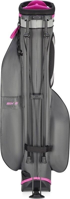 Big Max Heaven Six G Standbag, grau/fuchsia