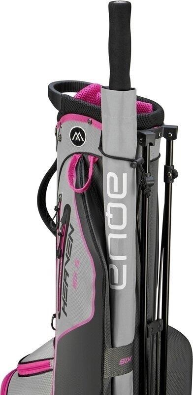 Big Max Heaven Six G Standbag, grau/fuchsia