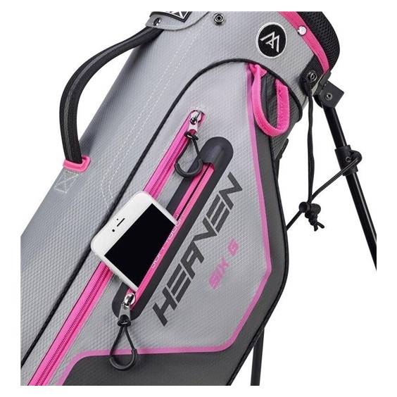 Big Max Heaven Six G Standbag, grau/fuchsia