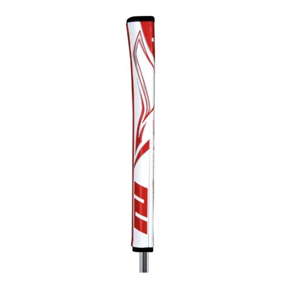 SuperStroke Zenergy Pistol GT 1.0  putter grip, weiss/rot