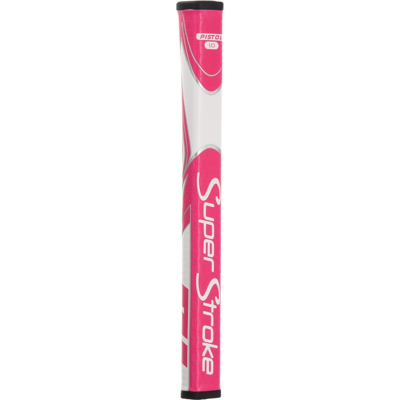 SuperStroke Zenergy Pistol GT 1.0 Putter Griff, rosa/weiss