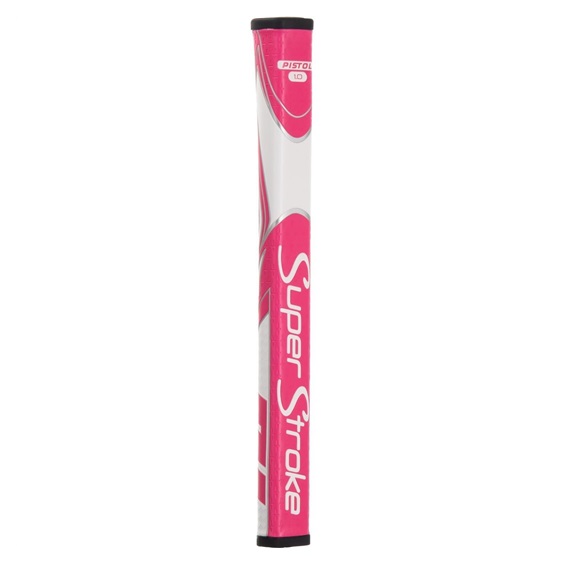 SuperStroke Zenergy Pistol GT 1.0 Putter Griff, rosa/weiss