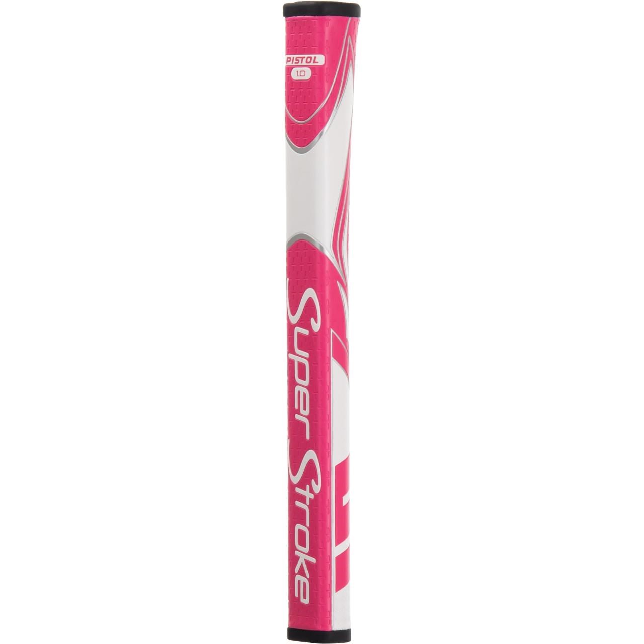 SuperStroke Zenergy Pistol GT 1.0 Putter Griff, rosa/weiss