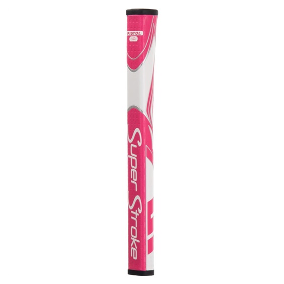 SuperStroke Zenergy Pistol GT 1.0 Putter Griff, rosa/weiss