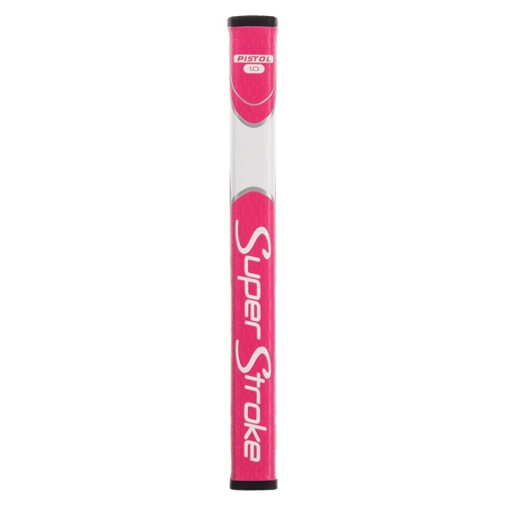 SuperStroke Zenergy Pistol GT 1.0 Putter Griff, rosa/weiss