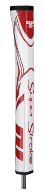 SuperStroke Zenergy Pistol GT 2.0 Putter Griff, weiss/rot