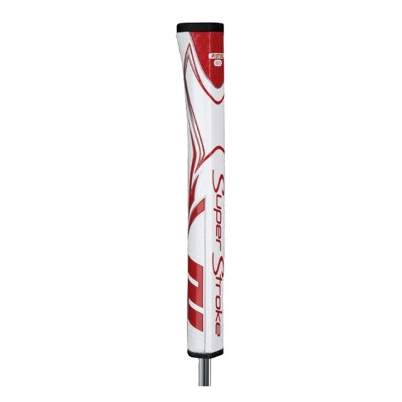 SuperStroke Zenergy Pistol GT 2.0 Putter Griff, weiss/rot