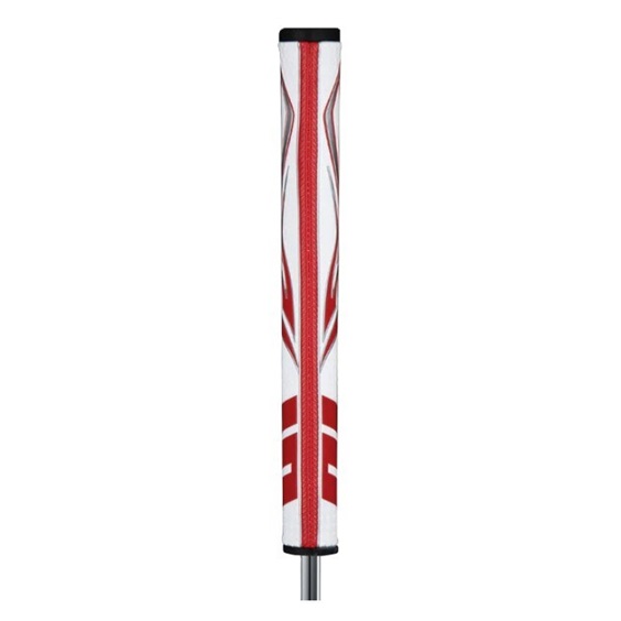 SuperStroke Zenergy Pistol GT 2.0 Putter Griff, weiss/rot