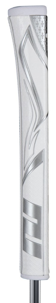 SuperStroke Zenergy Pistol GT 2.0 Putter Griff, weiss/silber