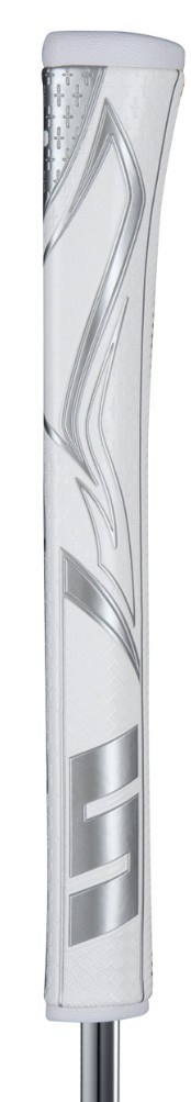 SuperStroke Zenergy Pistol GT 2.0 Putter Griff, weiss/silber