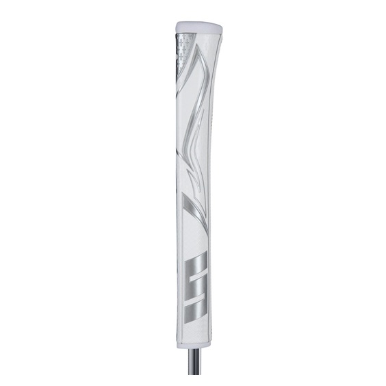 SuperStroke Zenergy Pistol GT 2.0 Putter Griff, weiss/silber