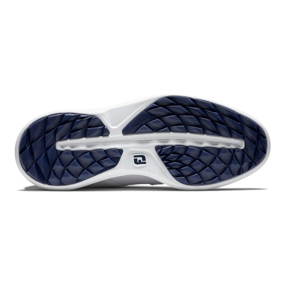 FootJoy Traditions Herren Golfschuhe, navy/brick blucher