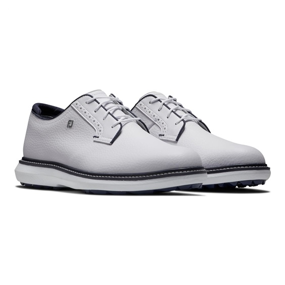 FootJoy Traditions Herren Golfschuhe, navy/brick blucher