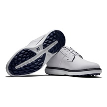 FootJoy Traditions Herren Golfschuhe, navy/brick blucher