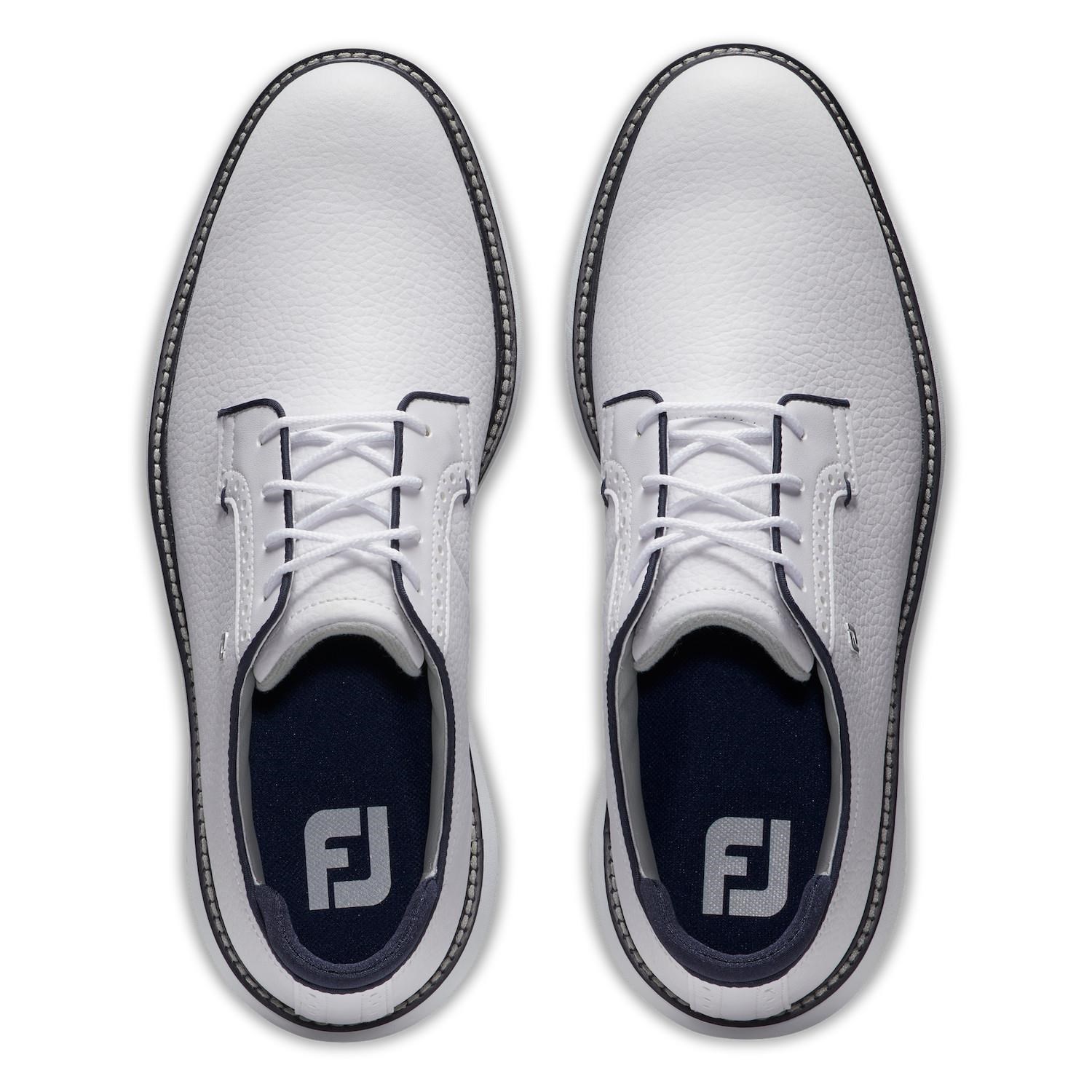 FootJoy Traditions Herren Golfschuhe, navy/brick blucher