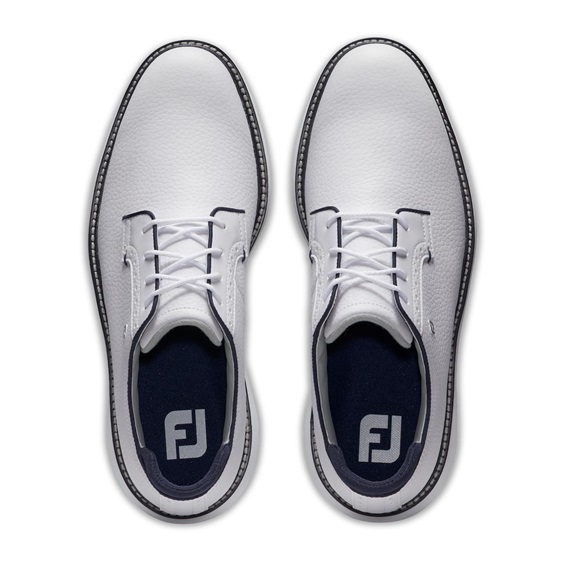 FootJoy Traditions Herren Golfschuhe, navy/brick blucher