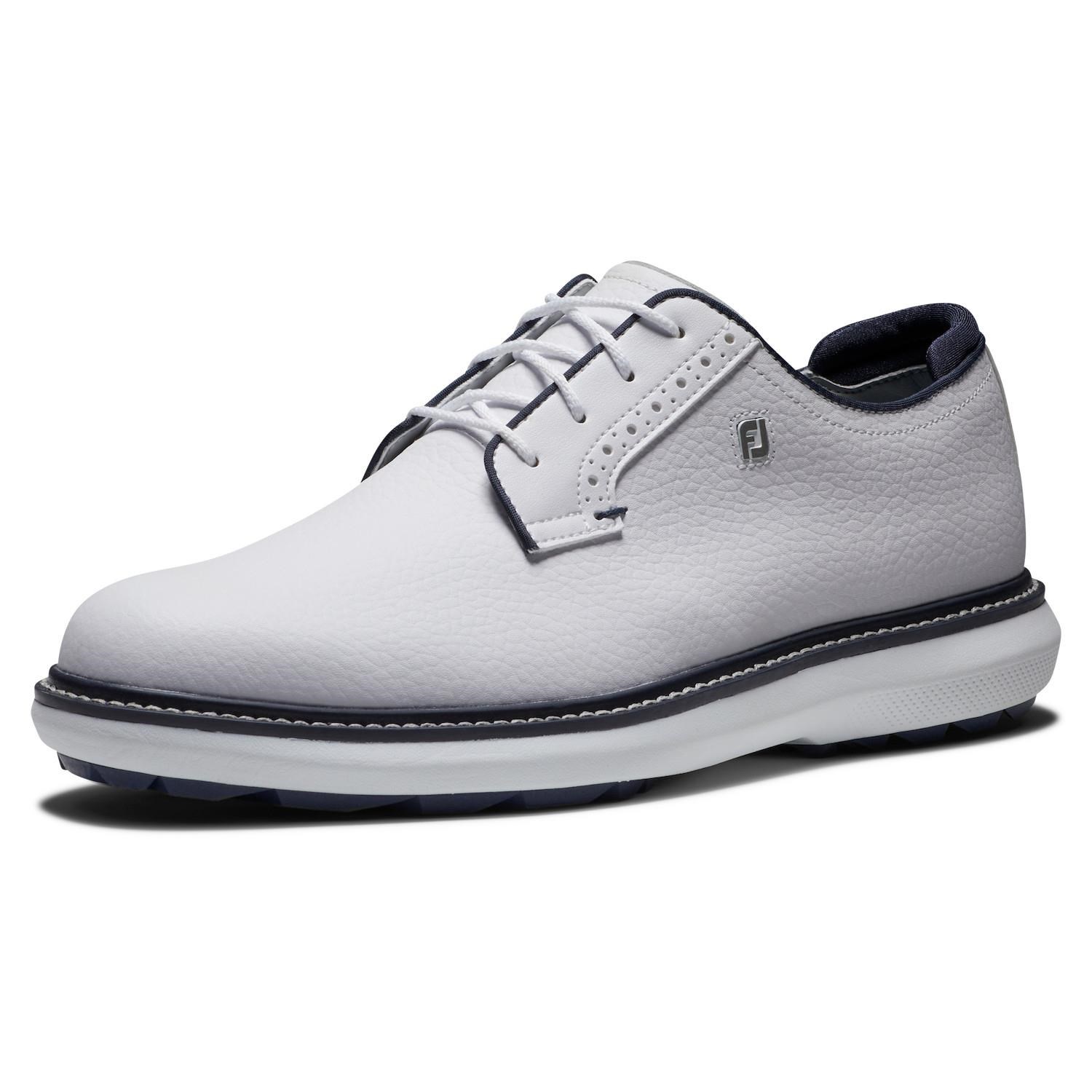 FootJoy Traditions Herren Golfschuhe, navy/brick blucher