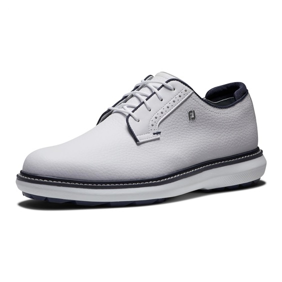 FootJoy Traditions Herren Golfschuhe, navy/brick blucher