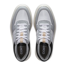 FootJoy Contour Casual Herren Golfschuhe, weiss/grau/schwarz