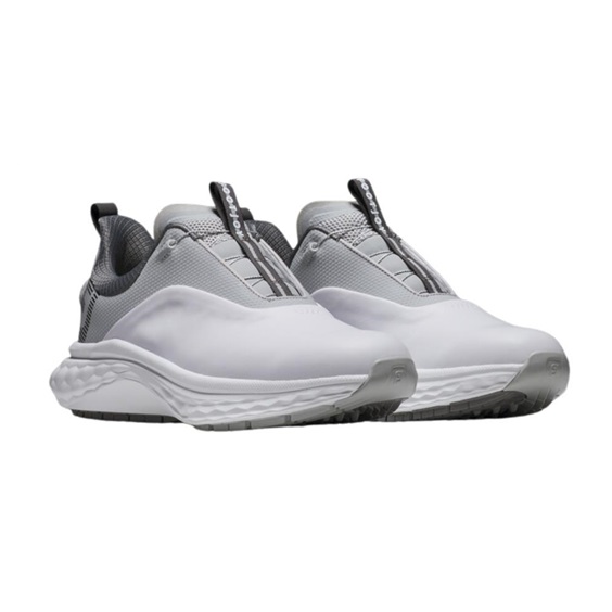 FootJoy Quantum BOA Herren Golfschuhe, weiss/grau