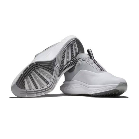 FootJoy Quantum BOA Herren Golfschuhe, weiss/grau
