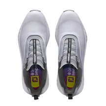 FootJoy Quantum BOA Herren Golfschuhe, weiss/grau