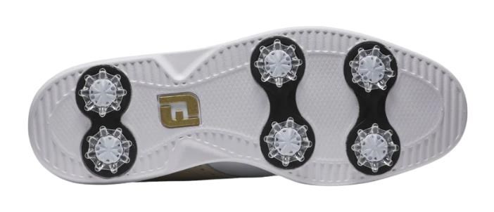 FootJoy Traditions Damen Golfschuhe, white/tan/black