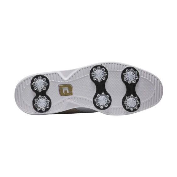 FootJoy Traditions Damen Golfschuhe, white/tan/black