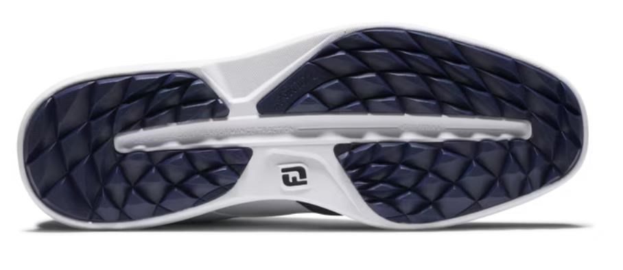 FootJoy Traditions Wing Tip Damen Golfschuhe, weiss/dunkelblau