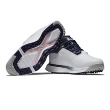 FootJoy Pro/SLX Damen Golfschuhe, weiss/dunkelblau