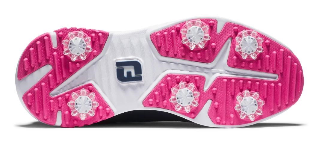 FootJoy Tour Rival Damen Golfschuhe, dunkelblau/weiss/rosa