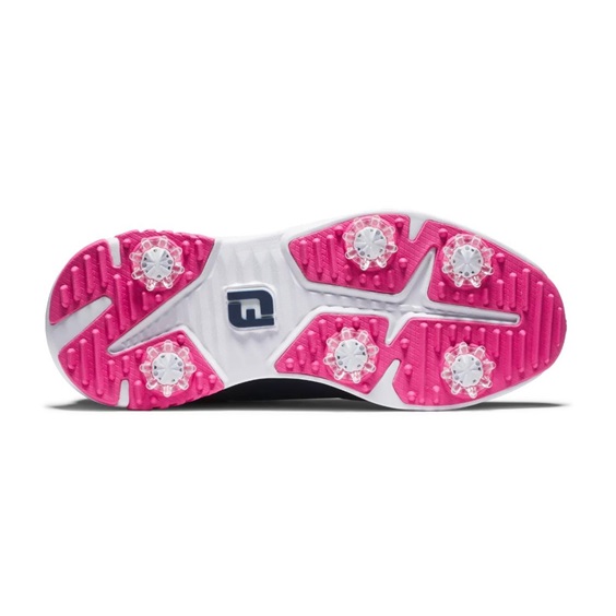 FootJoy Tour Rival Damen Golfschuhe, dunkelblau/weiss/rosa