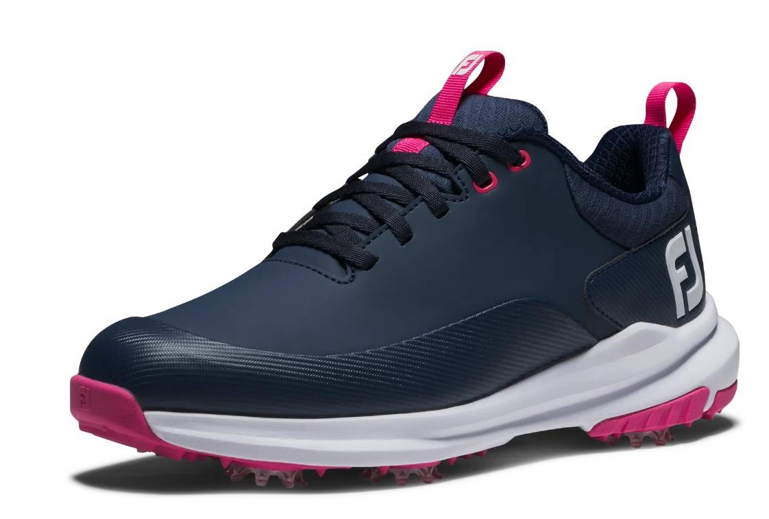 FootJoy Tour Rival Damen Golfschuhe, dunkelblau/weiss/rosa