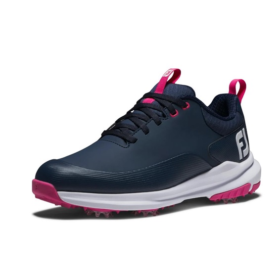 FootJoy Tour Rival Damen Golfschuhe, dunkelblau/weiss/rosa