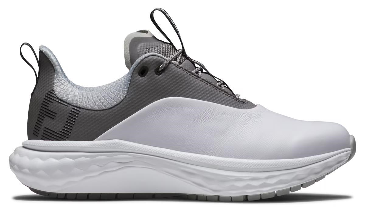 FootJoy Quantum Leather Damen Golfschuhe, weiss/grau