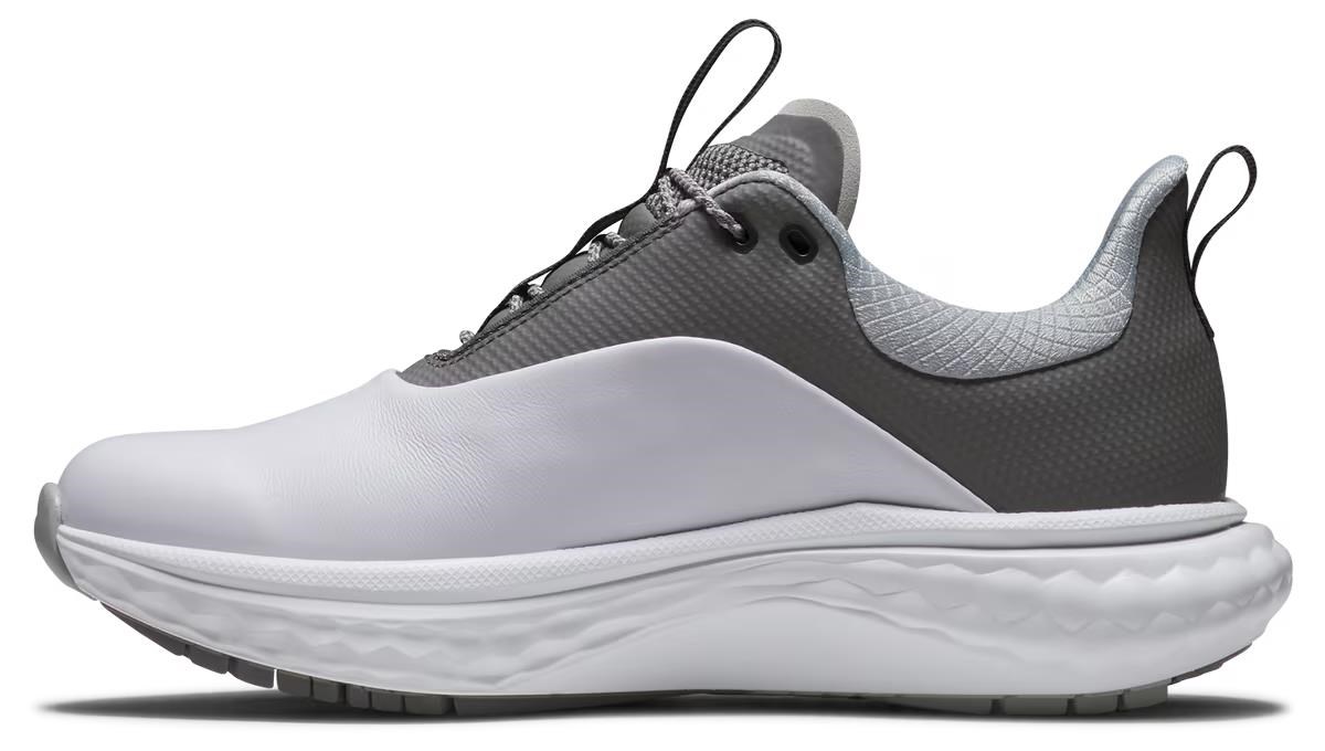 FootJoy Quantum Leather Damen Golfschuhe, weiss/grau