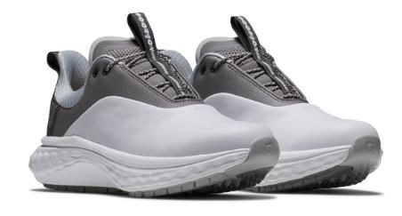 FootJoy Quantum Leather Damen Golfschuhe, weiss/grau