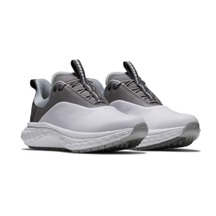 FootJoy Quantum Leather Damen Golfschuhe, weiss/grau
