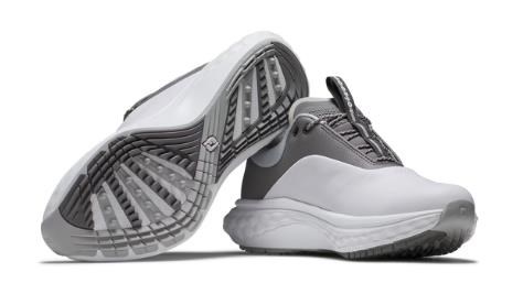 FootJoy Quantum Leather Damen Golfschuhe, weiss/grau