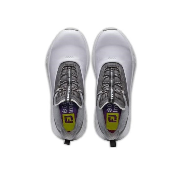 FootJoy Quantum Leather Damen Golfschuhe, weiss/grau