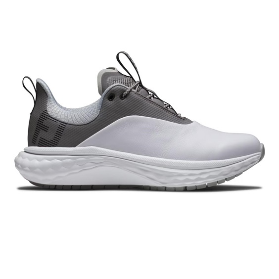 FootJoy Quantum Leather Damen Golfschuhe, weiss/grau