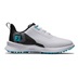 FootJoy Fuel Junior Junior Golfschuhe, weiss/schwarz/blau